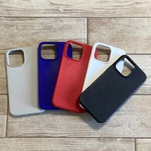 iPhone 14 Pro Max Silicone Multi-Color Case Set